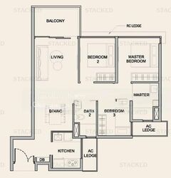 Kingsford Waterbay (D19), Apartment #490892661